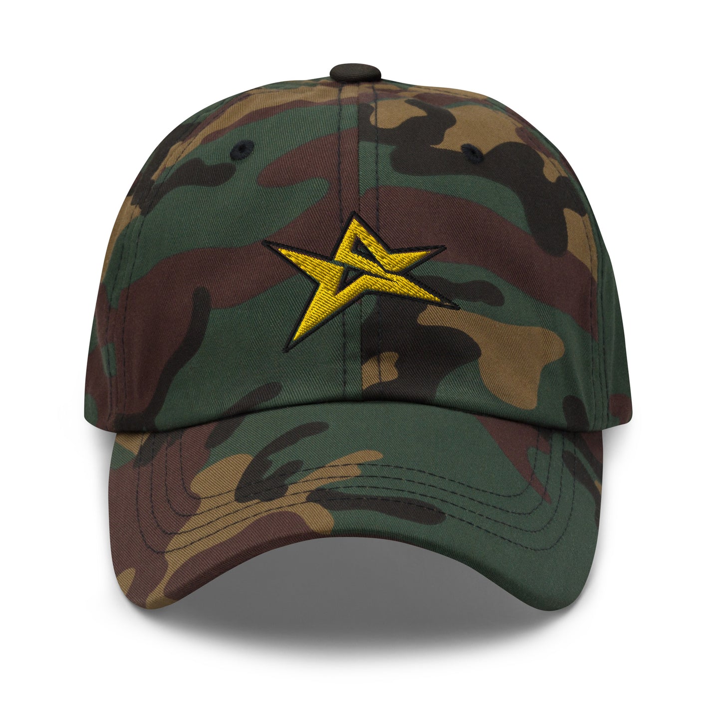 YellowBlackStar Baseball Cap