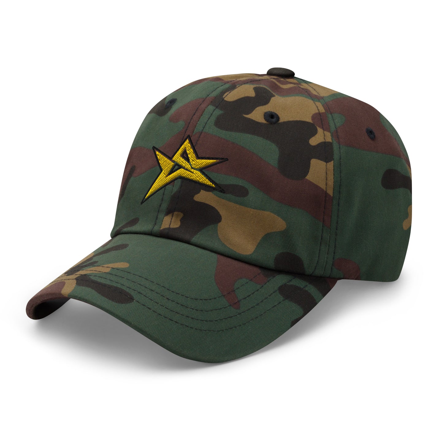 YellowBlackStar Baseball Cap