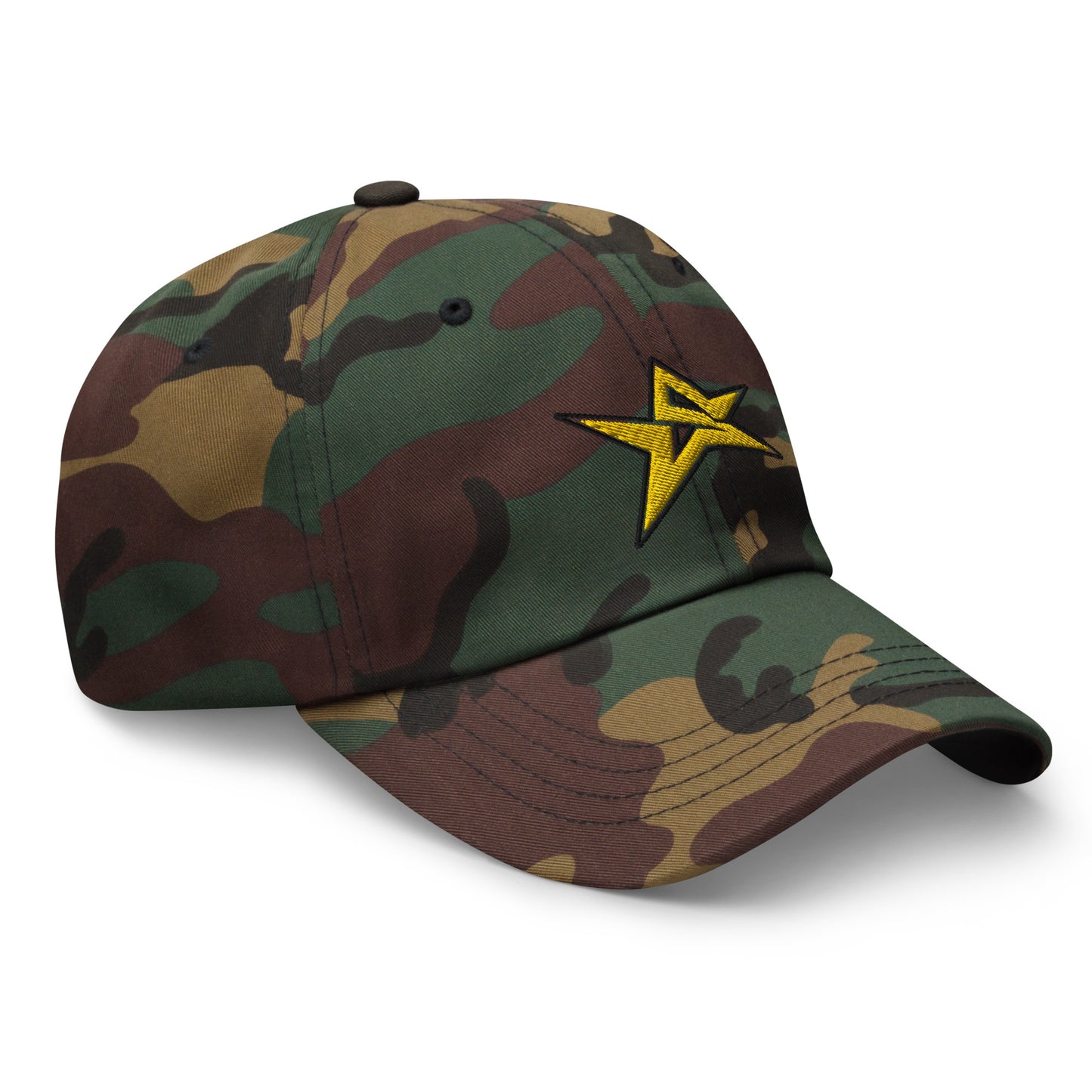 YellowBlackStar Baseball Cap