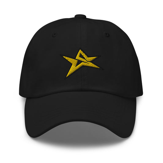 YellowBlackStar Baseball Cap